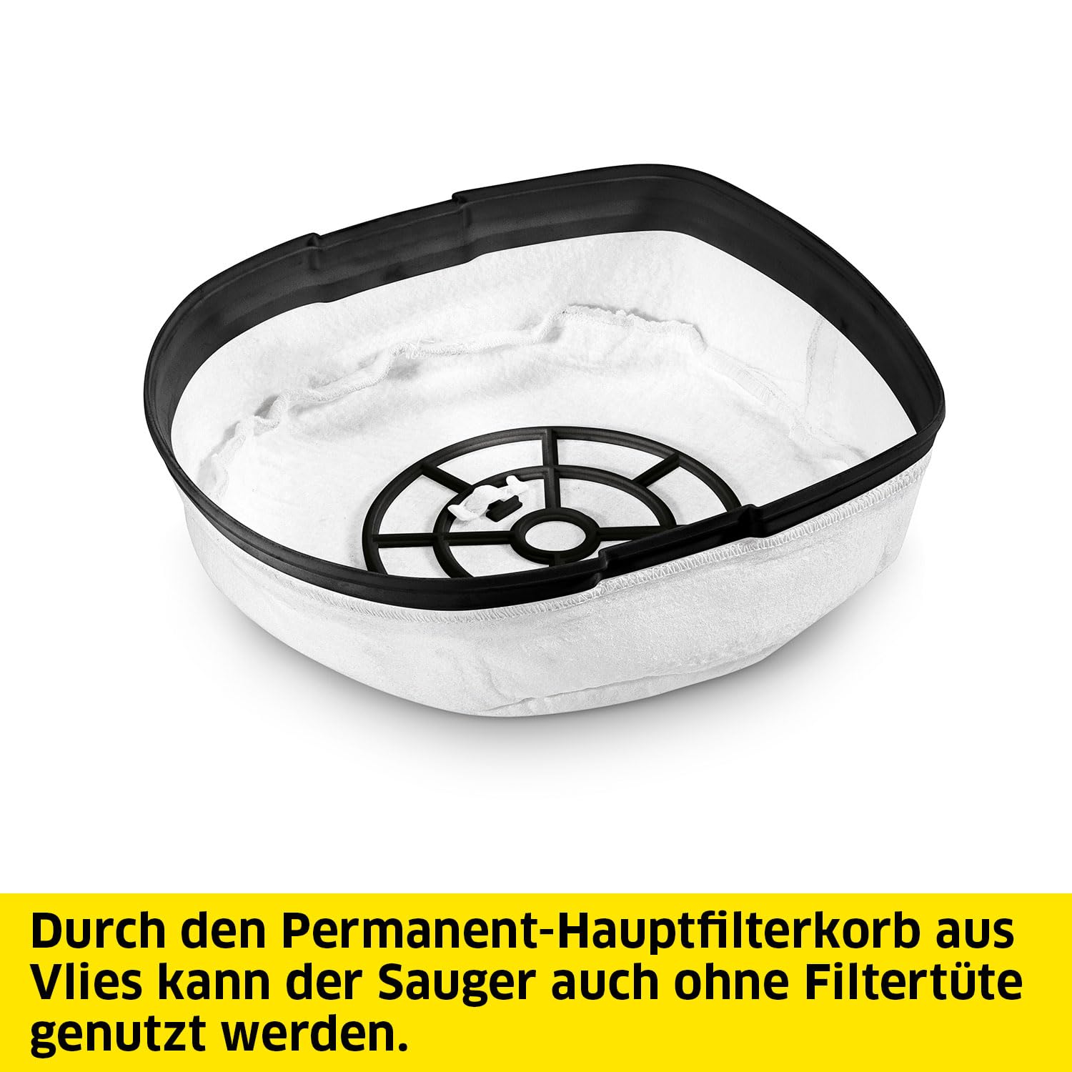 Kärcher Sauger T 7/1 Classic, Sauger für Textil- und Hartböden, Behälter: 7 l, Leistung: 850 W, Schalldruckpegel: 62 db(A), Gewicht: 3,5 kg, Kabel: 7,5 m, Permanent-Filterkorb