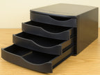 Jalema 2686374299 Bürobox Resolution 300 x 216 x 375 mm Anthrazit, Schwarz