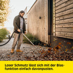 Kärcher Nass-/Trockensauger WD 6 P S V-30/6/22/T, inkl. Steckdose, Flachfaltenfilter, patentierter Filterbox, Filterreinigung, 1.300 W, Edelstahlbehälter: 30 l & Ablassschraube, Saugschlauch: 2,2 m