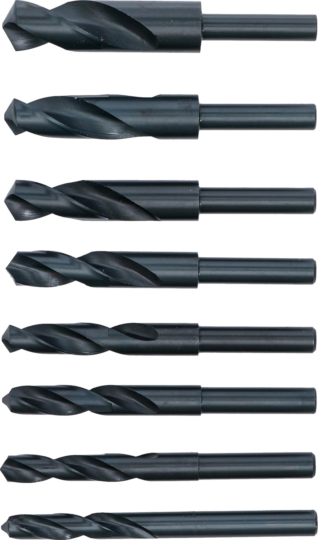 BGS 2019 | HSS-Bohrer-Satz | 8-tlg. | 13 - 25 mm | XXL | 13 mm Schaft für alle Bohrmaschinen