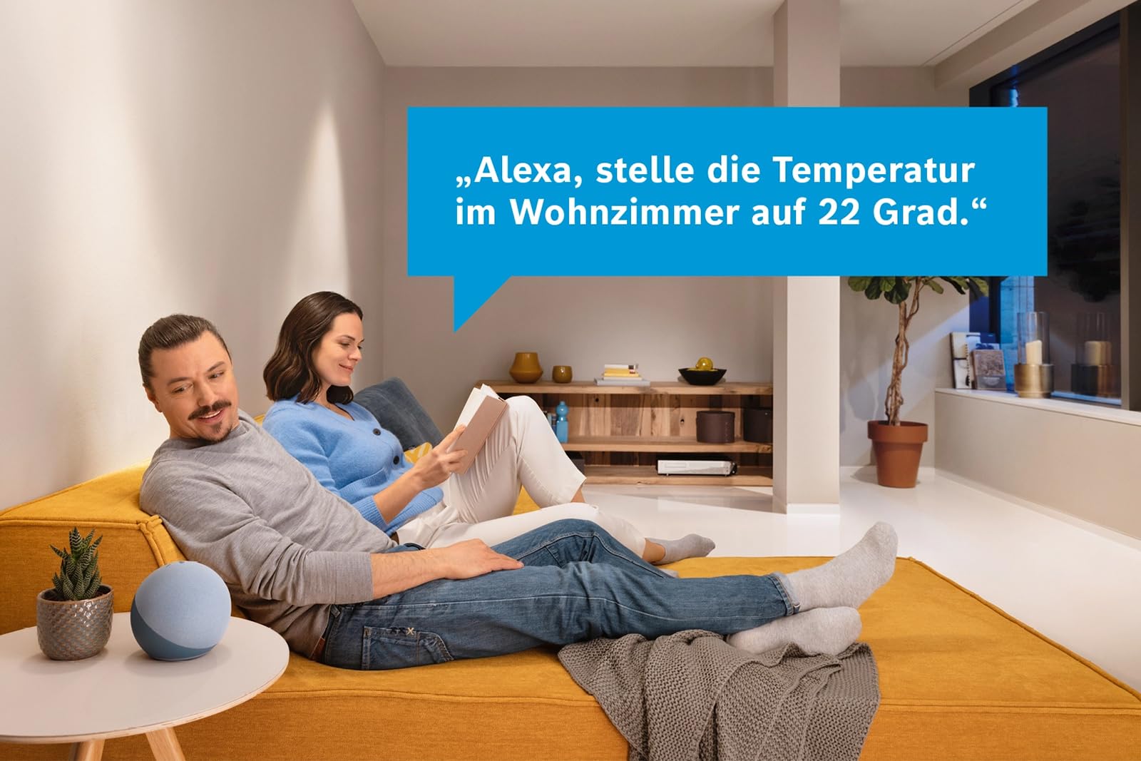 Bosch Smart Home Starter-Paket Raumklima II, effiziente Raumklimasteuerung und energieeffizientes Heizen, kompatibel mit Apple Homekit, Amazon Alexa und Google Assistant