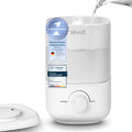 Levoit Top-Fill Luftbefeuchter, 23dB leise Humidifier für Schlafzimmer, Baby, bis 25H, Raumbefeuchter mit 360°Drehdüse für Kinderzimmer, Pflanzen, Auto Shut-off, 2,5 L, Weiß