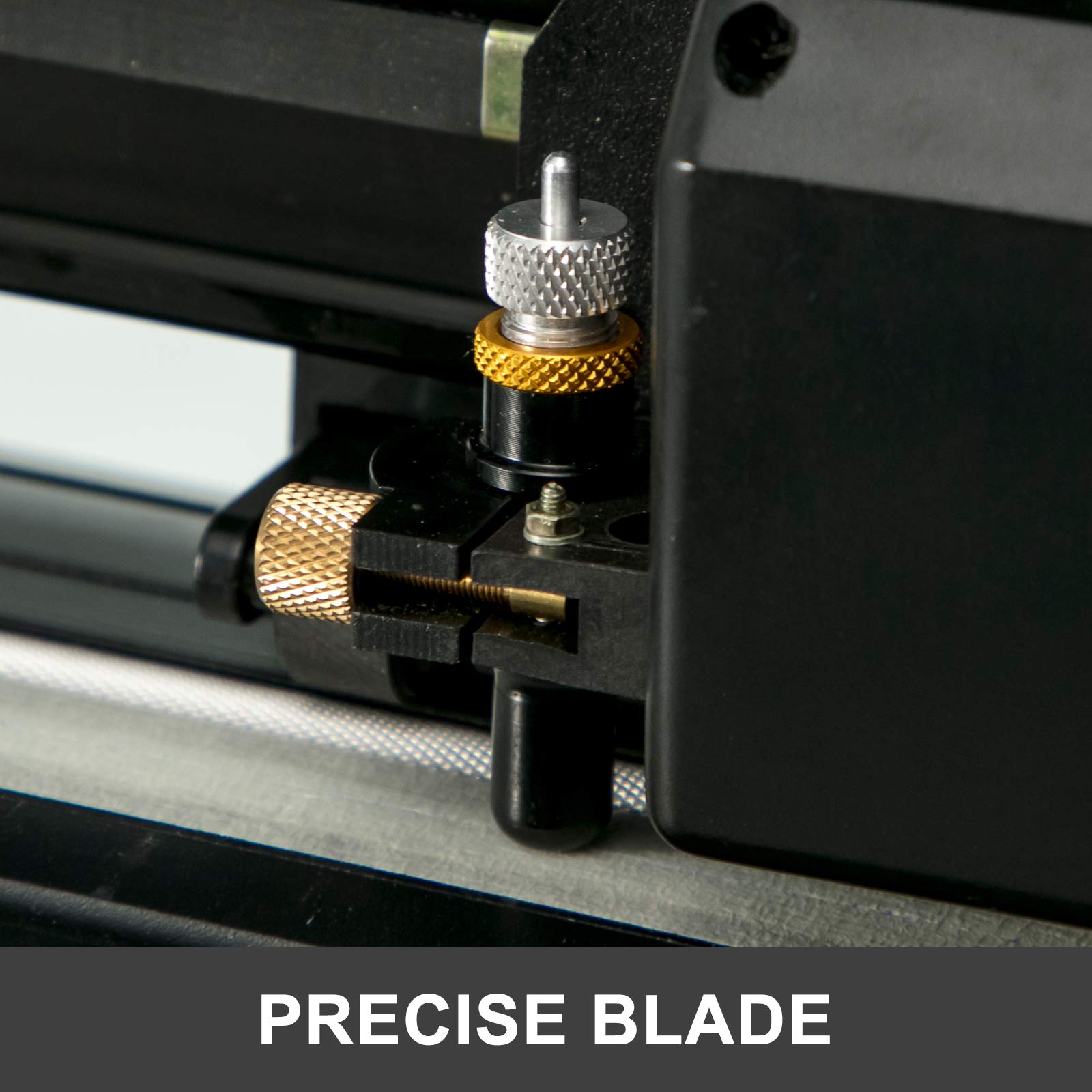 VEVOR 870mm Vinyl Schneideplotter 34Inch 3 Klingen Plottermaschine Vinyl Cutter Plotter Folienplotter Foliendrucker Profi Plotter Cutting mit Signmaster Software mit Ständer für Schilder Papierzufuhr