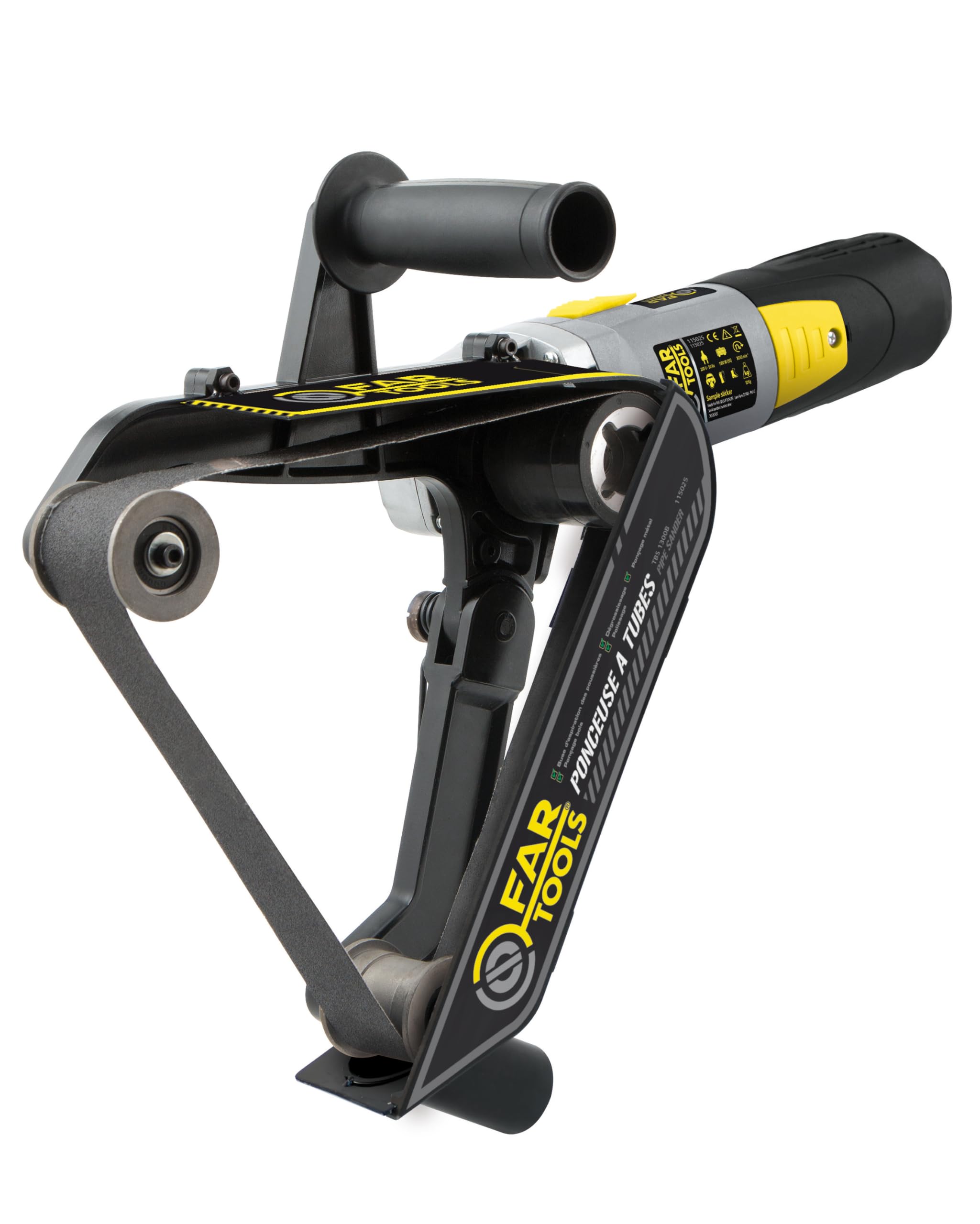 Fartools TBS 1300 Schleifmaschine für Tube, Schwarz