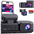 Dashcam Auto Vorne Hinten 2,5K + 1080P, Dash Cam mit WiFi, 32GB Karte, Dual-Autokamera mit 170 ° Weitwinkel, Super Nachtsicht, Auto Kamera mit Parküberwachung, G-Sensor, App-Steuerung, Loop-Aufnahme