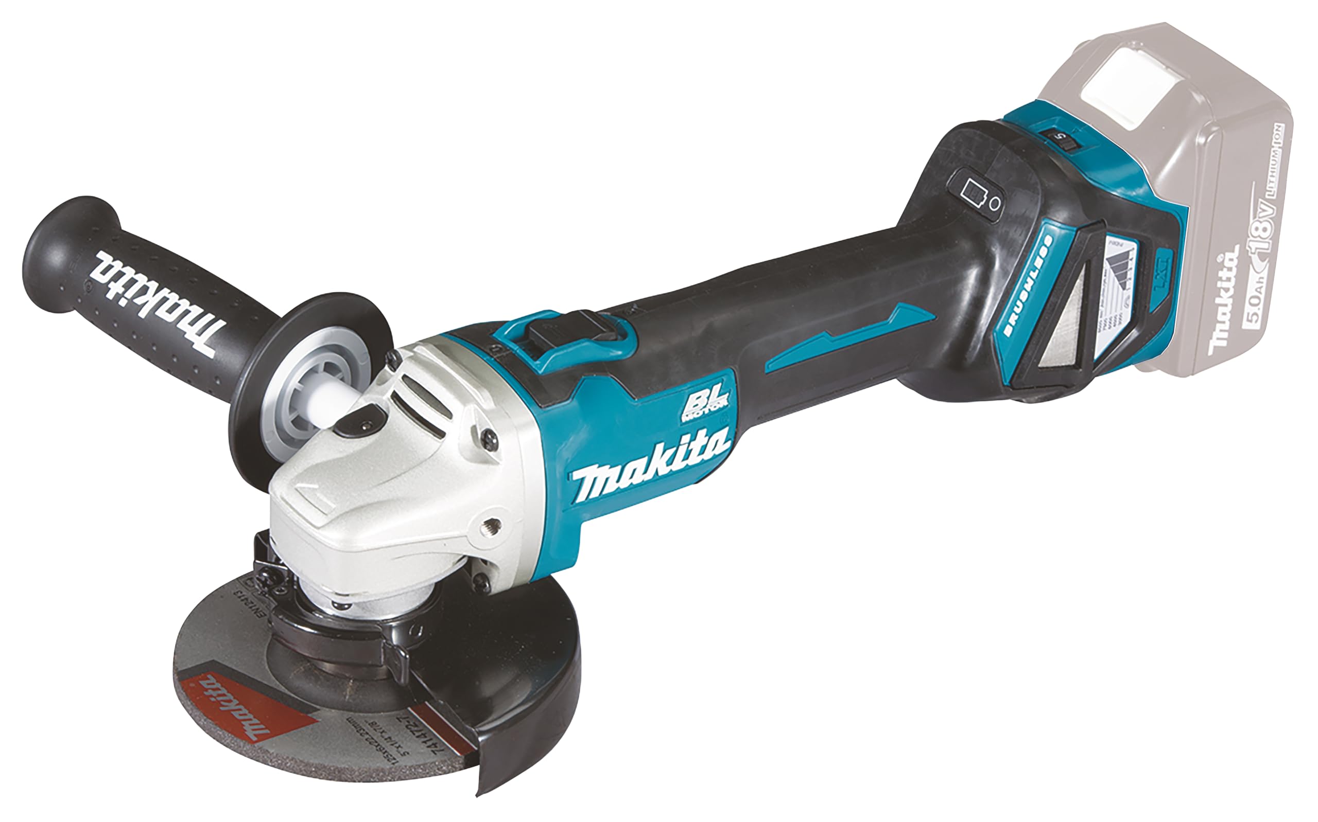 Makita DGA511Z Akku-Winkelschleifer 18 V (ohne Akku, ohne Ladegerät)
