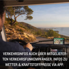 Garmin Camper 895 MT-D EU – Navigationsgerät mit 8“ (20,3 cm) Display für Wohnmobile, vorinstallierten 3D-Karten für Europa & Südafrika, Verkehrsinfos in Echtzeit, Campingplatz-Datenbank, Schwarz