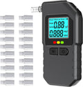 Alkoholtester Alkotester Atemalkoholtester Promilletester Alkomat professionell Dual-Sensor digital mit LCD, tragbar für Auto & Zuhause, 20 Mundstücke, Breathalyzer Breathalyser Alcohol tester Breath