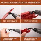 Bucasso Schnurloser Stiftschleifer, variable Geschwindigkeit, Mehrzweck-Elektrowerkzeug zum Schleifen, Polieren, Finishing, DIY-Handwerk (GRAU)