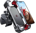 JOYROOM 2026 Handyhalterung Fahrrad, [1s Auto-Sperre][100mph Militär Anti-Shake] Handyhalterung Motorrad, [5s Install] Universal Lenker Holder für iPhone 17 Samsung S25, Alle 4,7‘’-7" Smartphone