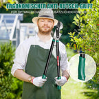 HYCHIKA Bypass Astschere für Garten 74cm, Leichte Astschere Amboss, Karbonstahlklingen, Einfaches Trimmen Cuts Ø50 mm max., Arbeitssparende mit Scharfen Klingen