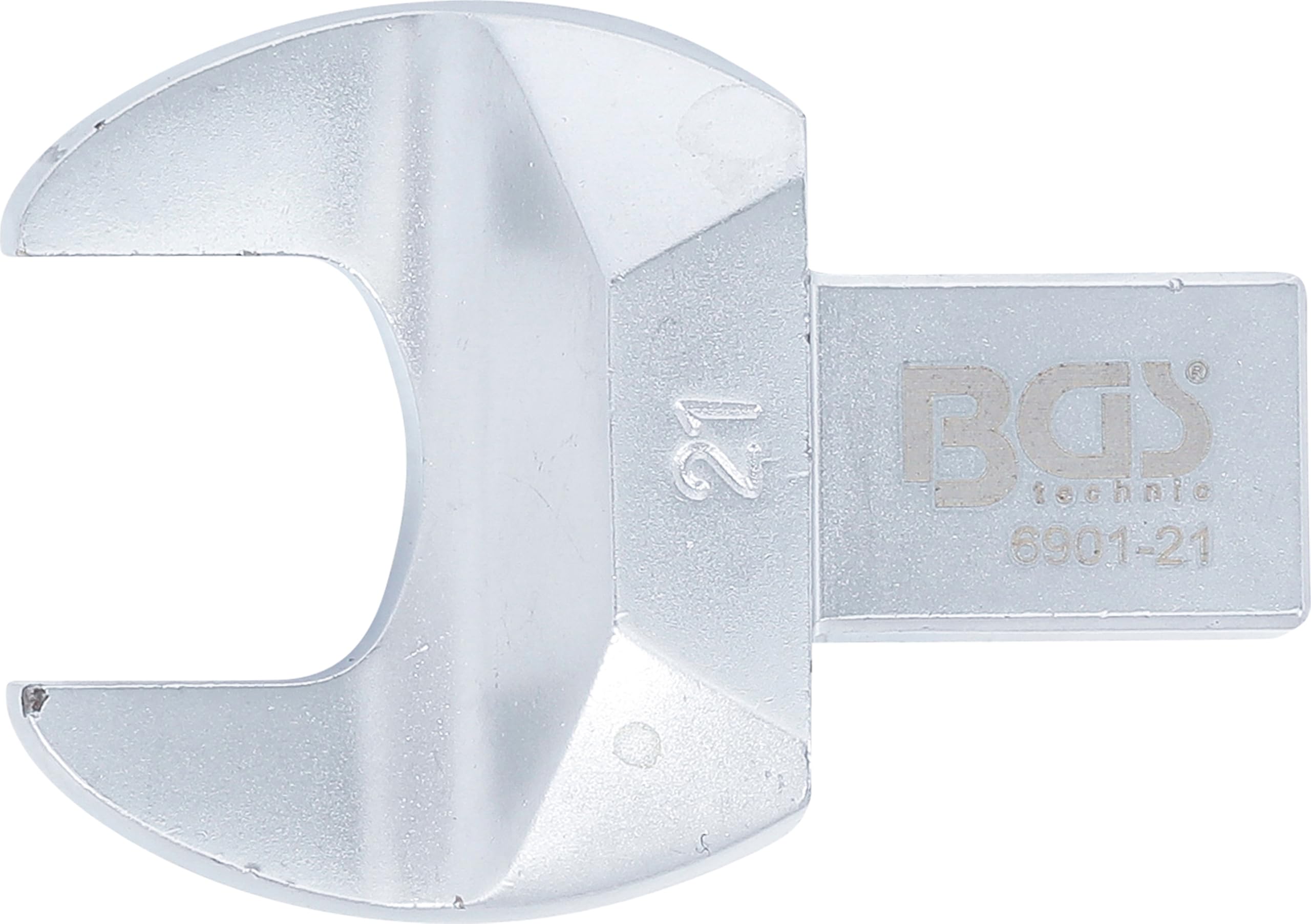 BGS 6901-21 | Einsteck-Maulschlüssel | 21 mm | Aufnahme 14 x 18 mm