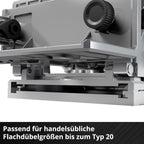 Einhell Akku-Flachdübelfräse TE-BJ 18 Li-Solo Power X-Change (18 V, Li-Ion, stufenlose Winkel-/Höheneinstellung, 6-stufige Tiefenverstellung, ohne Akku & ohne Ladegerät)