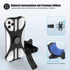 Handyhalterung Fahrrad, Deerfun Universal Handyhalter Motorrad Abnehmbar 360°Verstellbare Fahrrad Handyhalterung für 4,0-7,0 Zoll Smartphone