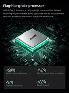 AIO-5Play Motorcycle Carplay Android Auto GPS Navigation System, 5" IPS LCD 60FPS, 5G Wi-Fi BT, IP68 Waterproof, Support Siri Google Assistant, Dedicated App