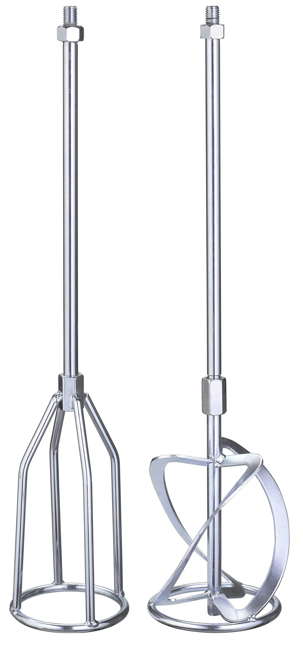 Original Einhell Rührer-Set (Farb-/Mörtelrührer-Zubehör, passend für alle Einhell Farb-/Mörtelrührer, M14-Aufnahme, inkl. Farbrührer Ø 120 mm und Mörtelrührer Ø 135 mm)