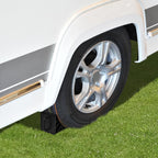 ProPlus 341347 2 x Unterlegkeile mit Griff Bremskeile Wohnwagen Anhänger PKW Hänger