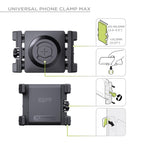 SP CONNECT Fahrrad-Handyhalterung | SPC+ | Universeller Handyhalter für Fahrradlenker | Motorradhandyhalterungen für alle Smartphone Handys wie iPhone Samsung | Mountainbike Rennrad Handy Halterung