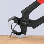 KNIPEX Hammerzange auf SB-Karte mit Kunststoff überzogen 210 mm, 51 01 210 SB