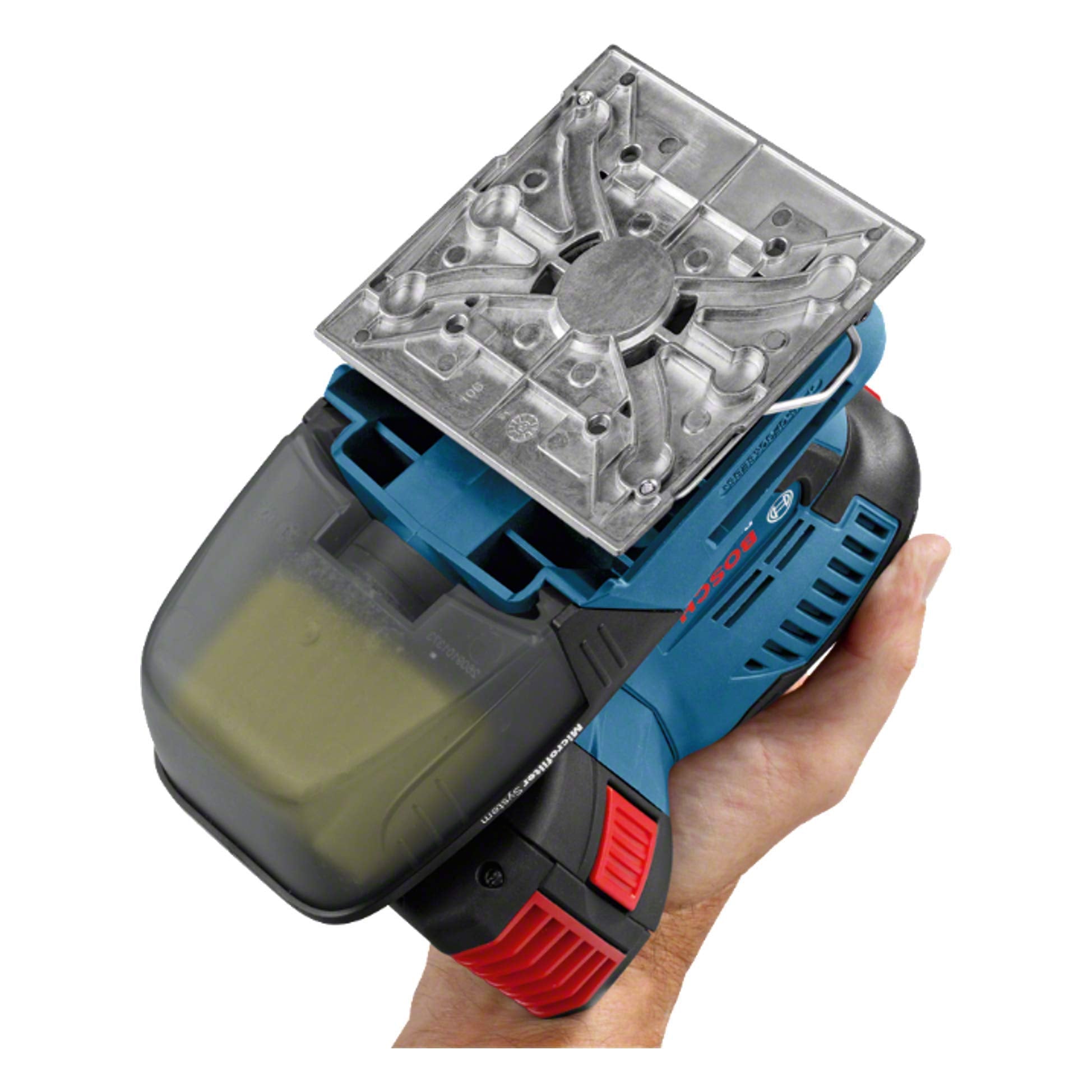 Bosch Professional 18V System Akku Schwingschleifer GSS 18V-10 (Schwingkreis-Ø: 1,6 mm, ohne Akku/ Ladegerät)