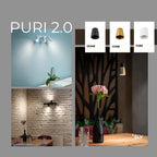SLV PURI 2.0 TUBE, Schienenstrahler, für 1 Phasen Schienensystem, Schwarz