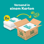 Pampers Baby-Dry Größe 6, 148 Windeln, 13kg-18kg, Bis zu 100% Auslaufschutz & Komfort die ganze Nacht