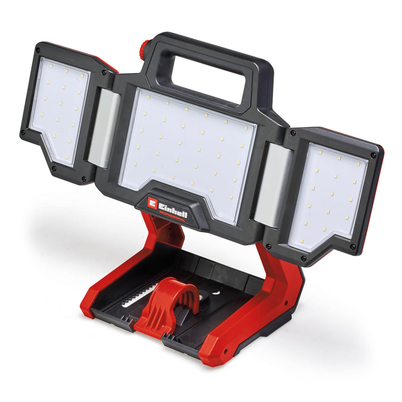 Einhell Akku-Lampe TP-CL 18/3000 Li-Solo Power X-Change (18 V, 3000 lm, schwenkbarer Leuchtkopf, klappbare Leuchtpaneele, 60 LEDs, Helligkeitsregulierung, ohne Akku)