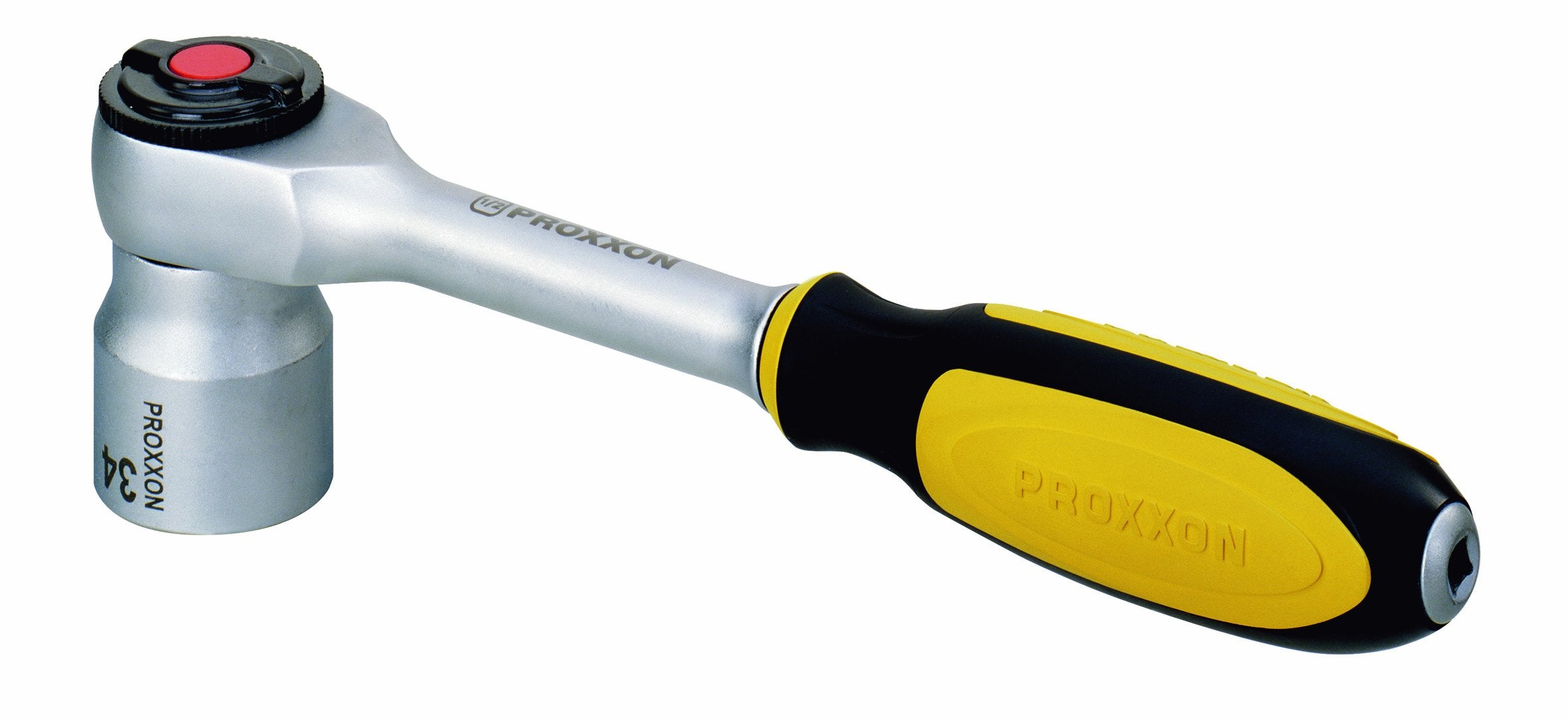 PROXXON 23084 Rotary Ratsche Antrieb 12,5mm (1/2") mit Drehgriff