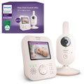 Philips AVENT Philips Babyphone mit Kamera Advanced - DEKRA Zertifiziert privat und sicher - 2.8" Display, x2 Zoom, Infrarot-Nachtsicht, Schlafliedern (Model SCD881/26)