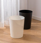 Cetomo 7.2L*6 Mülleimer, Abfalleimer, Papierkorb, Müllbehälter, Plastikmülleimer, Abfallbehälter für Papierabfall, Büro, Schlafzimmer, Kunststoff (PP), Schwarz, 7.2L (21 x 17.3 x 26.5 cm), 6er Set