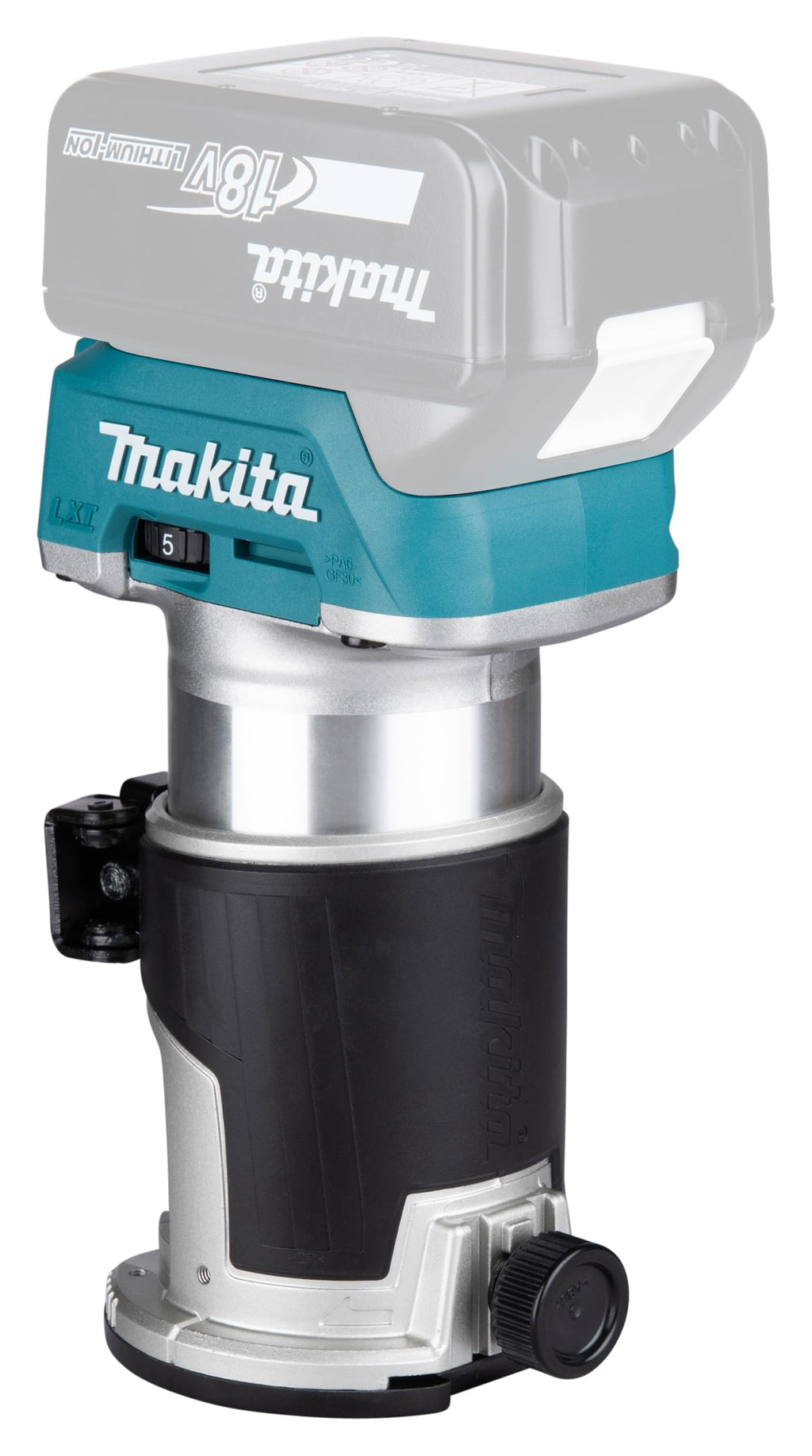 Makita DRT50ZJX2 Multifunktionsfräse 18V (ohne Akku, ohne Ladegerät)