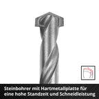 Original Einhell XL-CASE 95-tlg. Bit- und Bohrer-Set (Bits, diverse Bohrer, Schnellwechselbithalter, Steckschlüssel, Senker, Bohrstopper, Stiftschlüssel inkl. Aufbewahrungsbox)