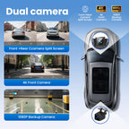 11.5 Zoll Carplay Display Android Auto Display,Car Play IPS Touch Screen Kabelloses Carplay Android Auto Bildschirm mit AUX/FM,4K DashCam,1080P Rückfahrkamera,Mirror Link,Bluetooth für alle Fahrzeuge