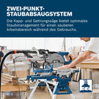 Bosch Professional Kappsäge GCM 8 SJL (1600 Watt, Sägeblatt-Ø: 216 mm, im Karton)