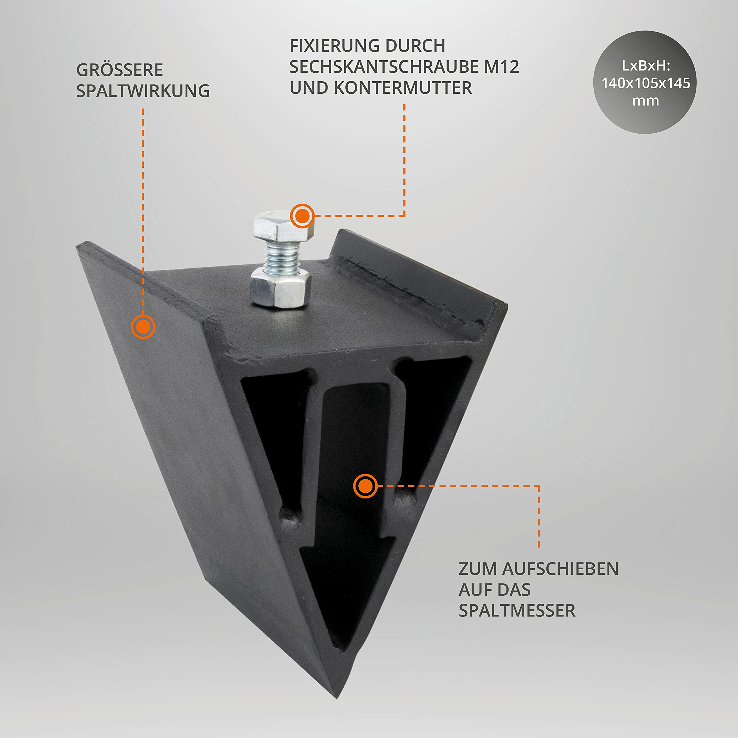 Güde 2043 Spaltkeilverbreiterung zu 2003, 0 W, 0 V
