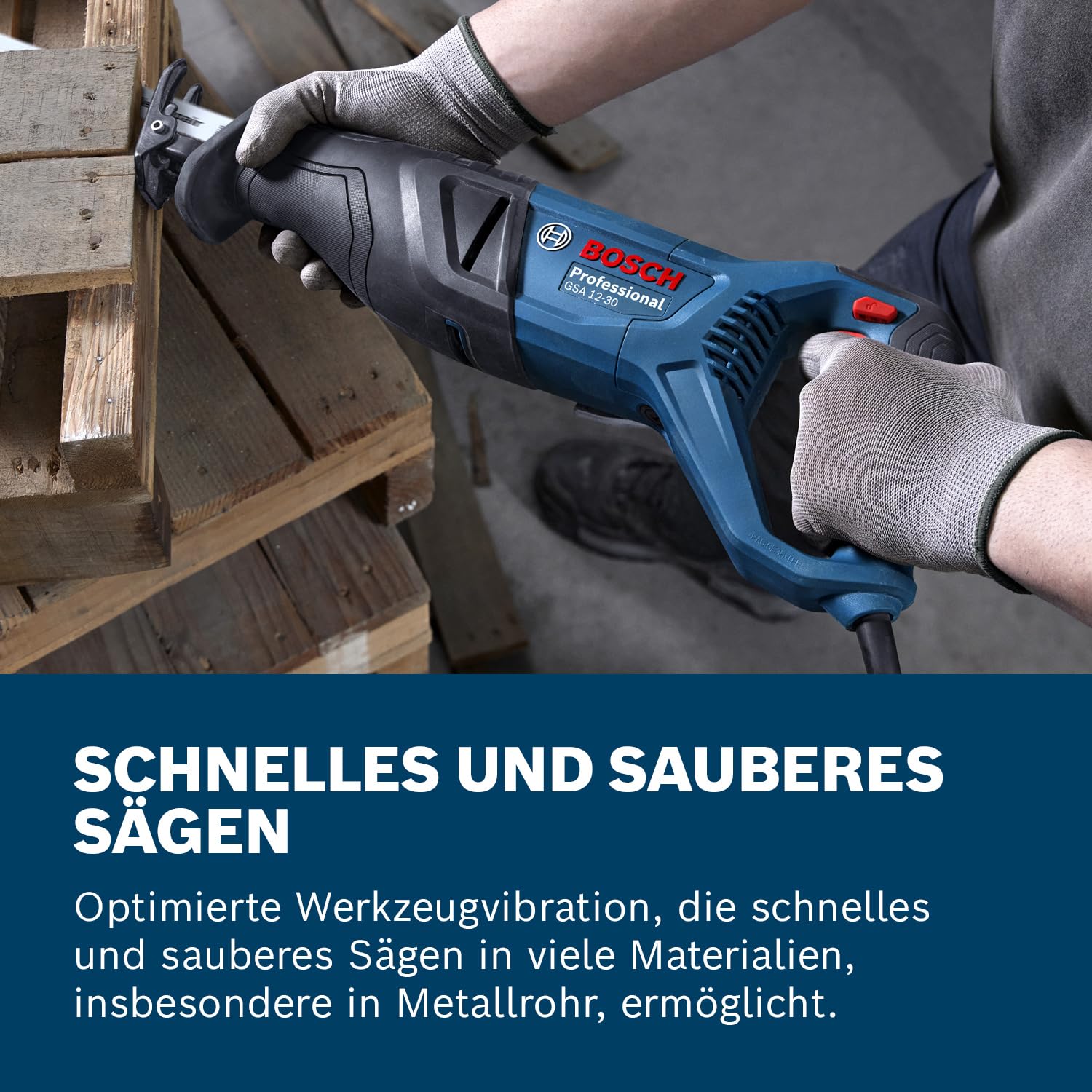 Bosch Professional Säbelsäge GSA 12-30 (inkl. Handwerkerkoffer)