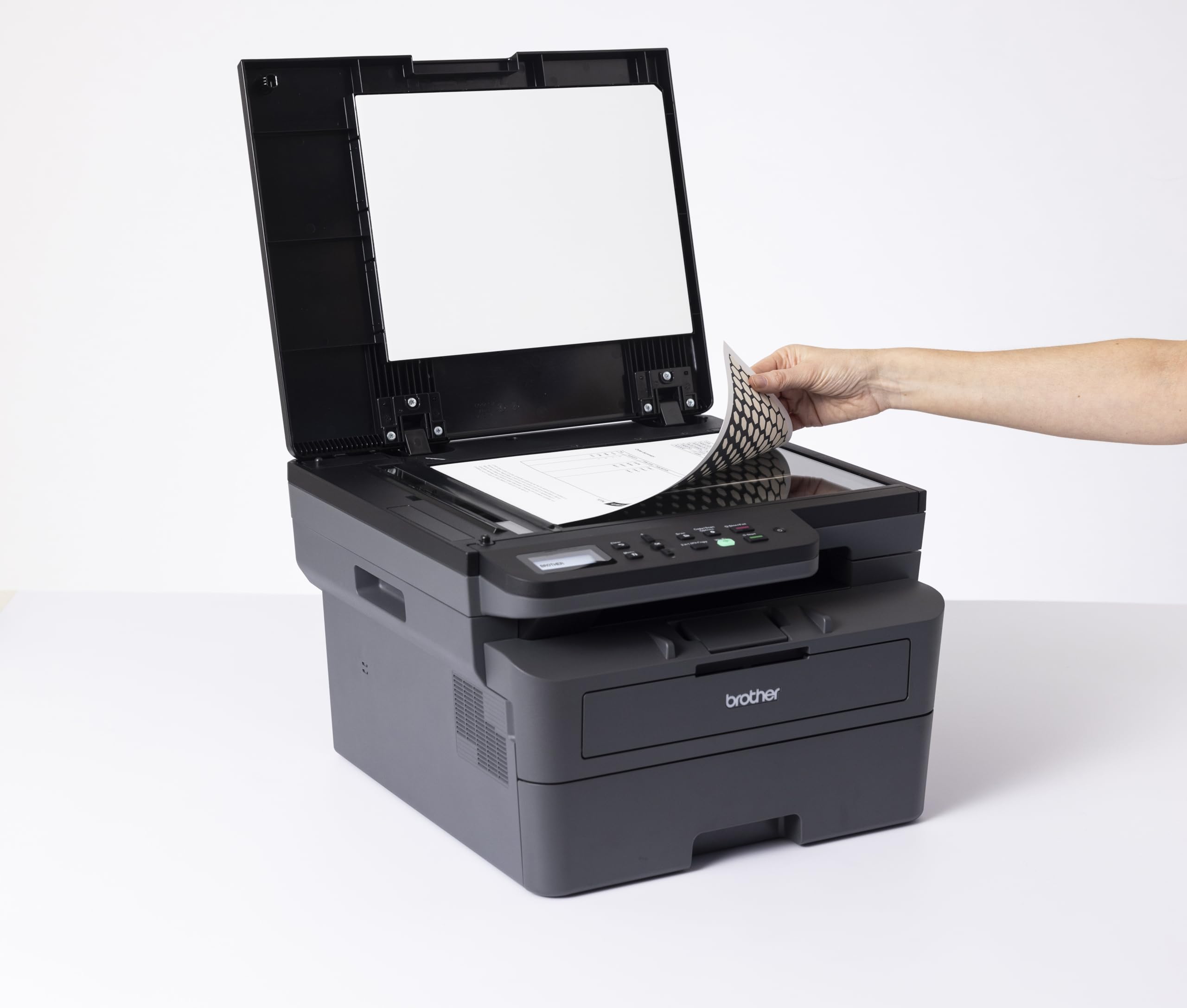Brother DCP-L2627DWE 3-in-1 Monochrom-Laser-Multifunktionsdrucker 32 ppm Automatischer Duplexdruck 2-zeiliges LCD-Bedienfeld WLAN