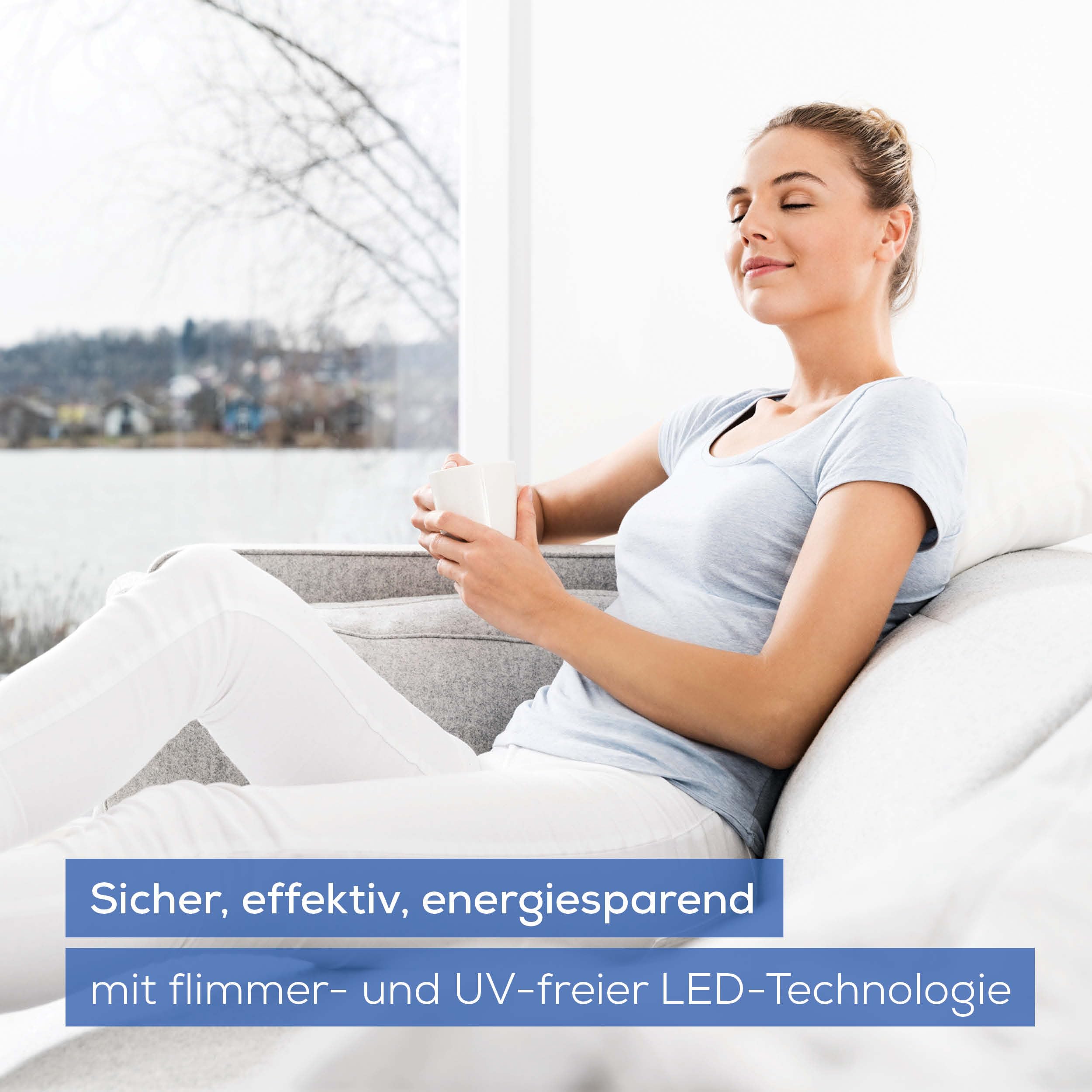 Beurer TL 80 Tageslichtlampe, Tageslicht-Simulation, stufenlose Neigungsverstellung
