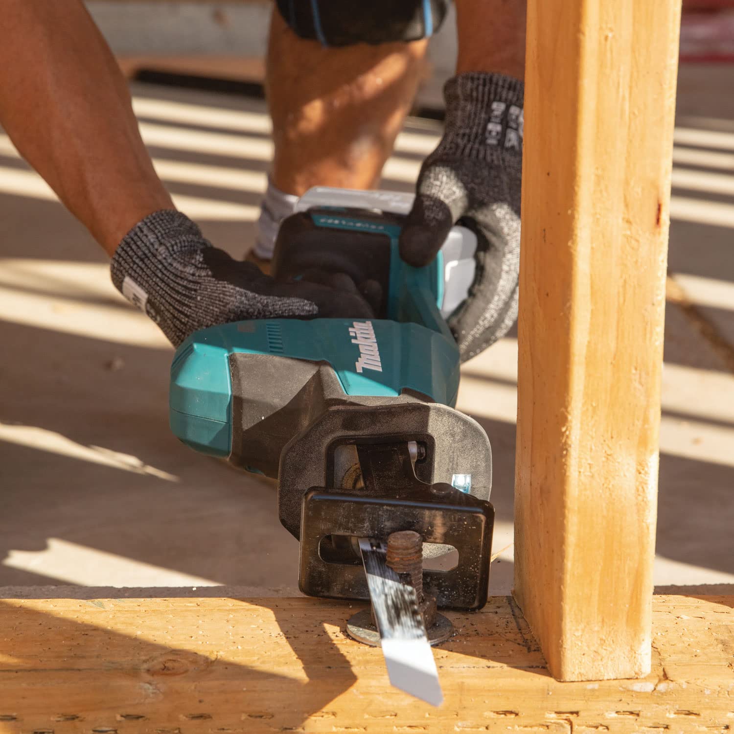Makita DJR189Z Akku-Reciprosäge 18V (ohne Akku, ohne Ladegerät), Petrol-Schwarz