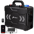 Toolbox 2S 8kW Tragbare Diesel Luftheizung, 220-240V AC & 12/24V DC Diesel Standheizung mit Bluetooth APP & EU Adapter, 6 l Kraftstofftank, Automatischer Start/Stop, Adaptiver Plateau-Modus,2025