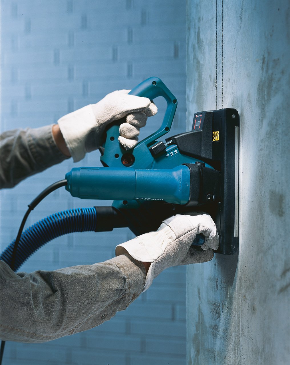 Bosch Professional Mauernutfräse GNF 35 CA (Leistung 1.400 Watt, Scheiben-Ø150mm, 7x Distanzscheibe, inkl. Handwerkoffer)