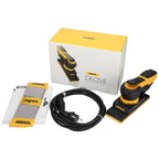 Mirka DEOS II 383 Schwingschleifer 70x198mm 300 W vibrationsarme Schleifmaschine für staubfreies Schleifen von Holz, Trockenbau & Metall mit Klett-Schleifpapier / MID3834044