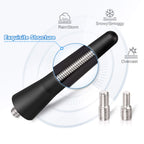 Eightwood Autoantenne Auto Dachantenne 6,5cm Mini Autoradio Antenne kurz mit starker FM/AM/DAB Empfangsfunktion