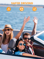 MaedHawk Aux Bluetooth Adapter, Bluetooth 5.3 Adapter Auto 3.5mm Drehbar 180° Bluetooth Empfänger Aux Mini Geeignet für Auto Kopfhörer Lautsprecher(Freisprechen, Dual-Link, 10 Stunden Akkulaufzeit)