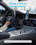Anker USB-C Kfz-Ladegerät, 30W 2-Port Typ-C Kfz-Netzteil, Kfz-Ladegerät für iPhone mit PowerIQ 3.0, Für iPhone 17/16/15/14/13/12 Serie, Samsung Galaxy S23/S22/S21 Serie, iPad Pro, AirPods und mehr