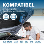 Bosch Batterieladegerät C80-Li Mit Erhaltungsladung Und Schnelllade-Modus Für Autobesitzer