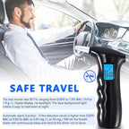 RUTIDA Alkoholtester, Promillemessgerät Polizeigenau Alkoholmessgeräte mit 14 Mundstücken, Professioneller Alkohol Tester mit Digitaler LCD Bildschirm