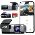 Navycrest Dashcam Q7 Dual 4K1080P Hochleistungs 5GHz WLAN Autotechnikbegeisterte
