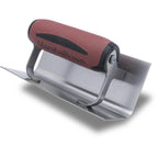 Marshalltown Inneneck-Kelle mit 13 mm Radius und- Durasoft Griff, aus Edelstahl, für Trockenbauer und Verputzer, Maße: 152x64 mm