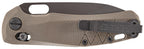 Gerber Taschenklappmesser mit Taschenclip, Scout, Mit Micarta-Griff und Glasbrecher, Klingenlänge: 8,2 cm, Grün, Rostfreier 440A Stahl, 1064583